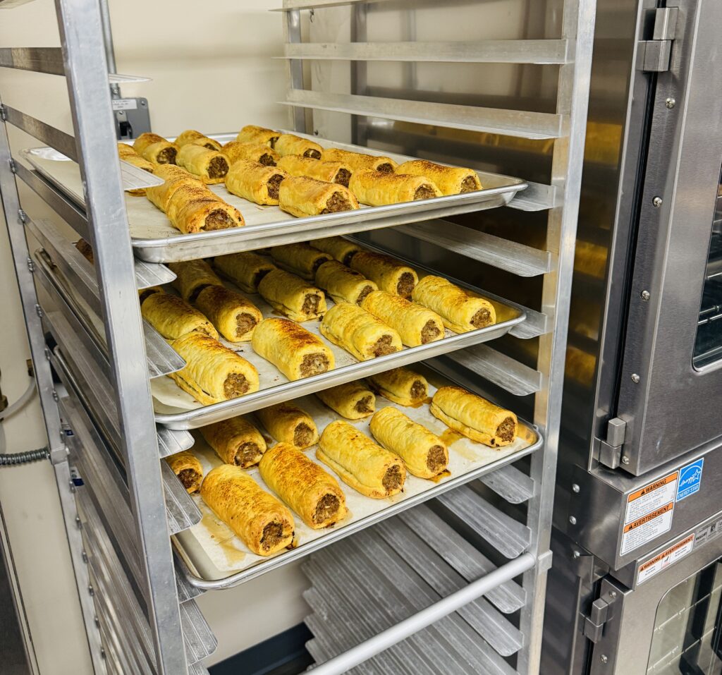 Freshly Baked Sausage Rolls